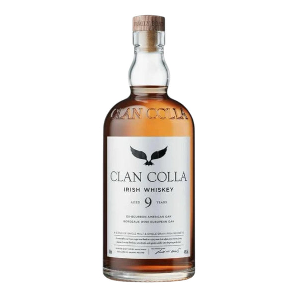 Clan Colla Irish Whiskey Blend 9 years Bordeaux