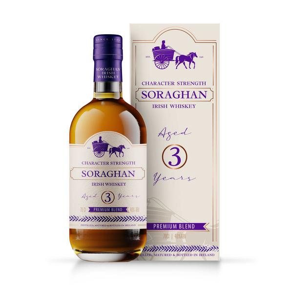 Soraghan Irish Whiskey Aged 3 years Premium Blend