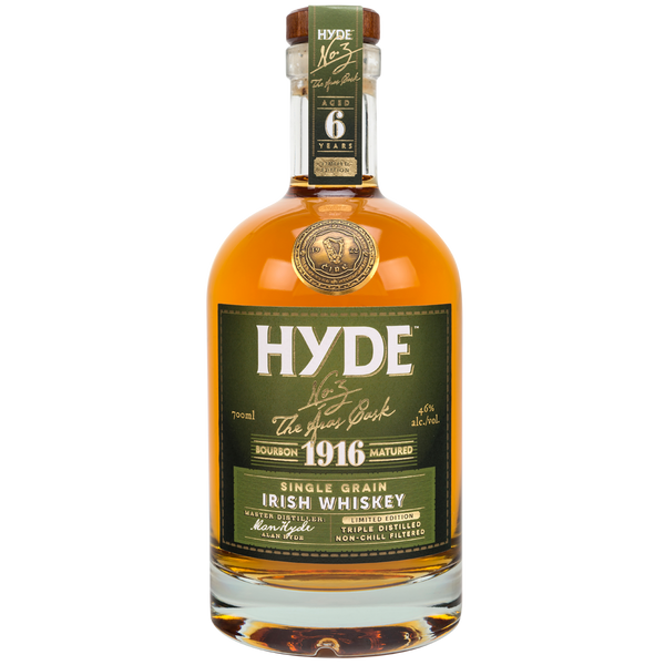 Hyde #3 Irish Whiskey Burgundy Cask Matured Single Grain, 6 år - Bastard Spirits