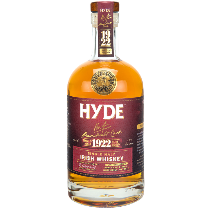 Hyde #4 Irish Whiskey Single Malt Rum cask finish - Bastard Spirits