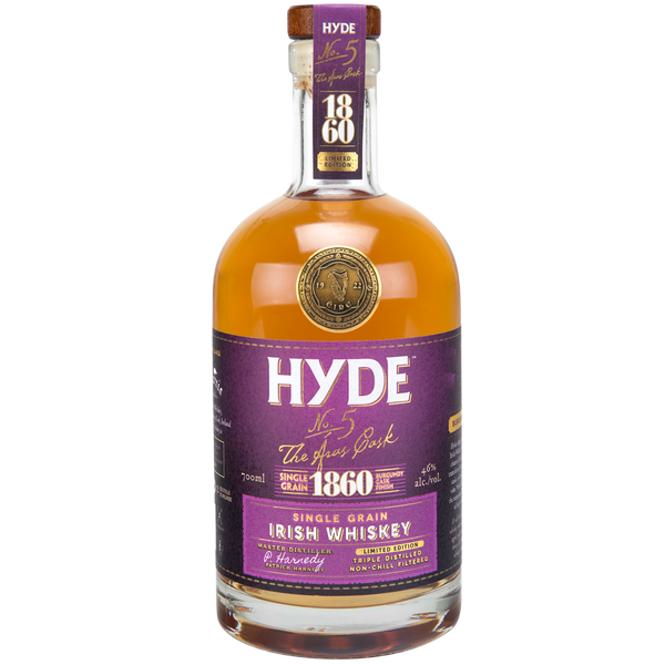 Hyde #5 Irish Whiskey Burgundy Cask Matured Single Grain, 6 år - Bastard Spirits