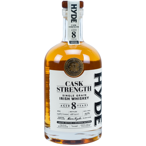 Hyde Cask Strength Irish Whiskey Single Grain Bourbon Cask Matured - Bastard Spirits