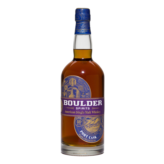 Boulder American Single Malt Whiskey - Port Cask Finish - Bastard Spirits